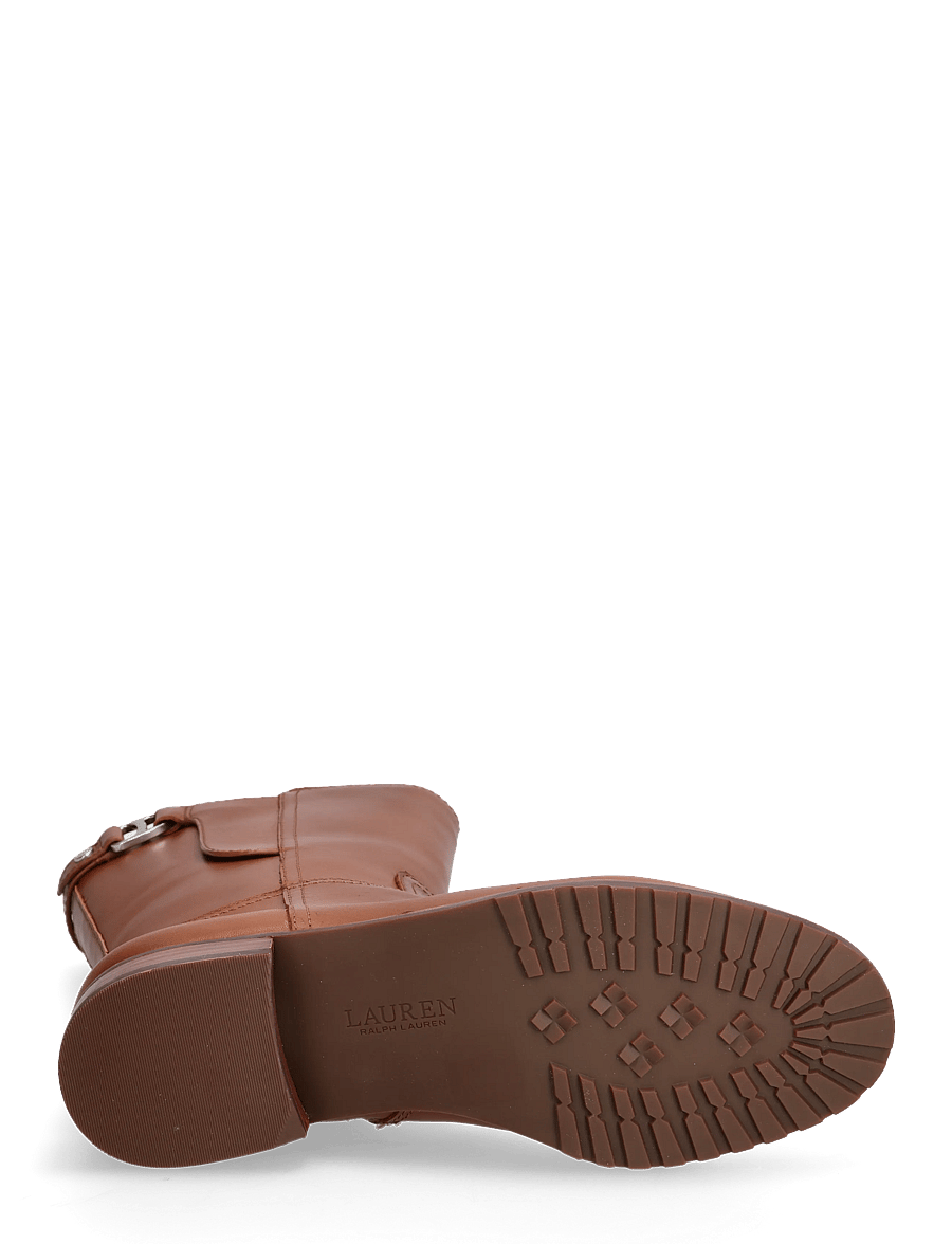 Lauren Ralph Lauren - Tasha Calfskin Boot - flache stiefeletten - lauren tan - 4