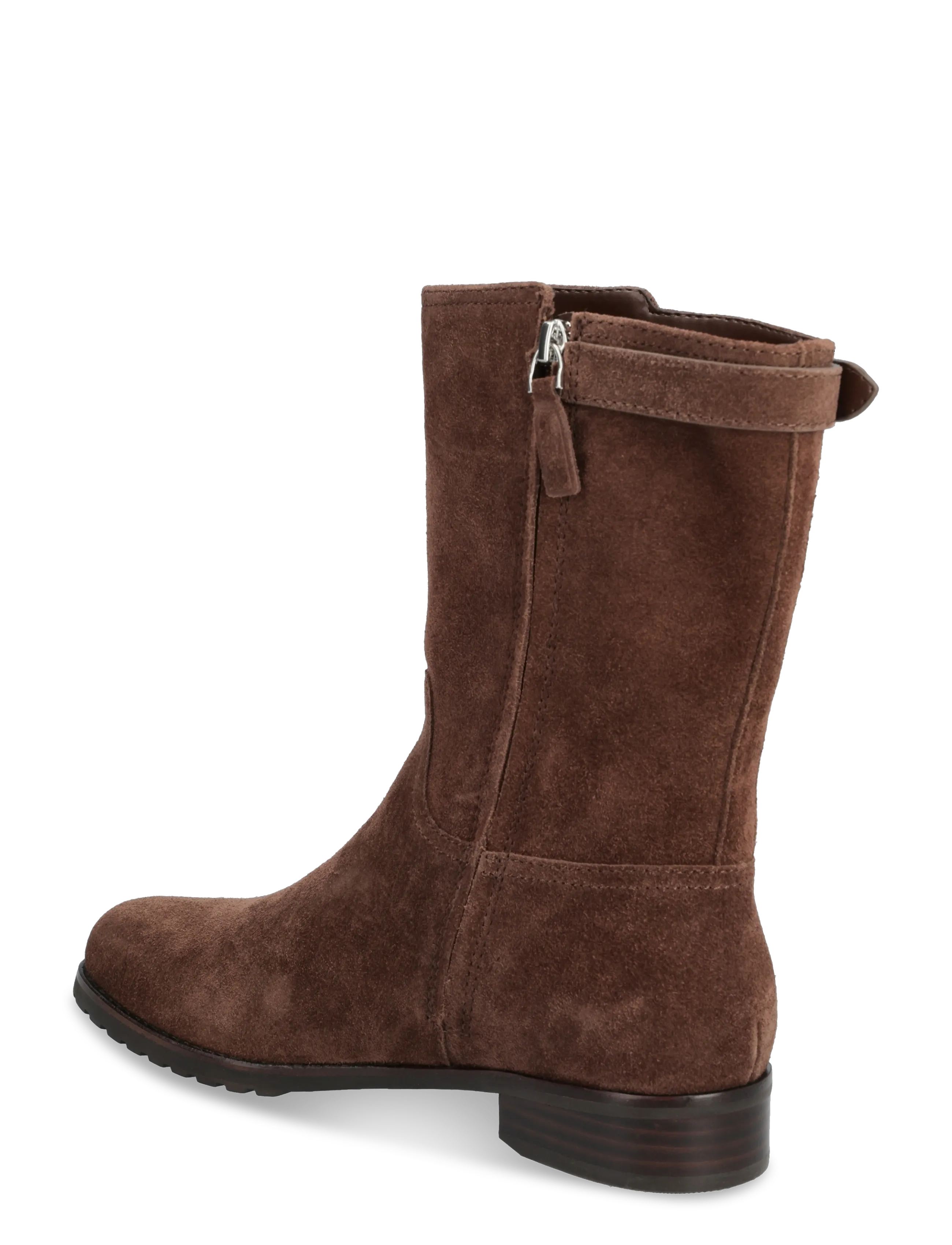 Lauren Ralph Lauren - Tasha Suede Boot - bottines plates - dark hickory - 2