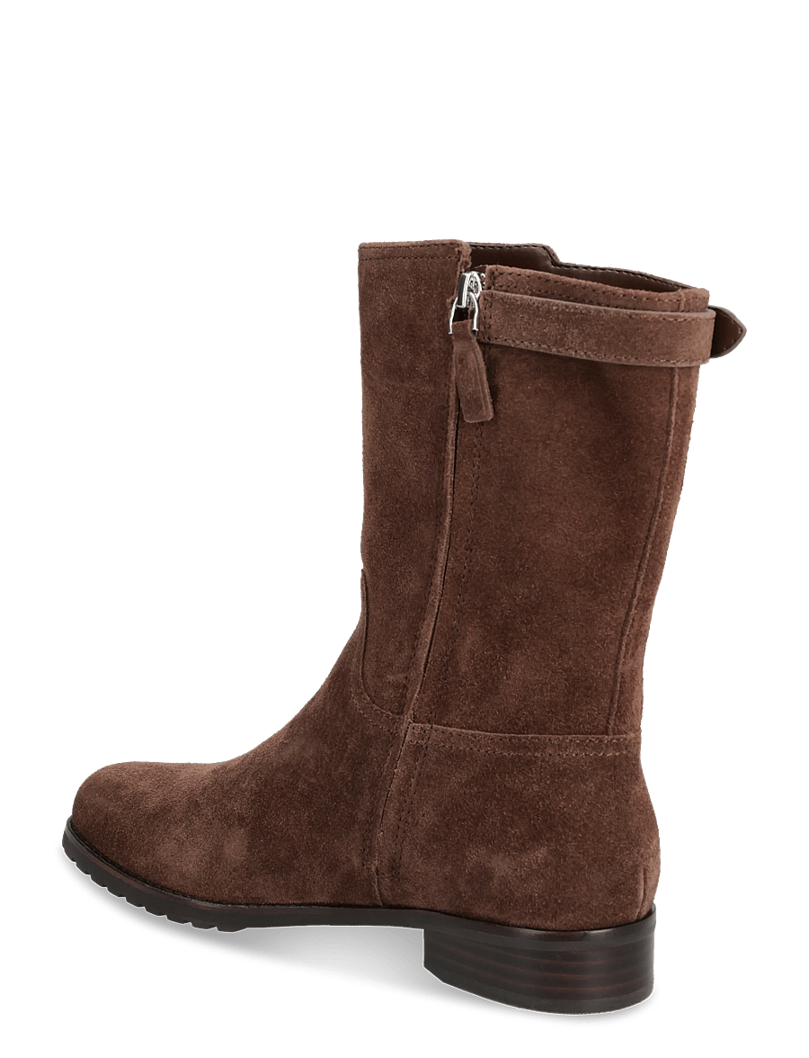 Lauren Ralph Lauren - Tasha Suede Boot - bottines plates - dark hickory - 2