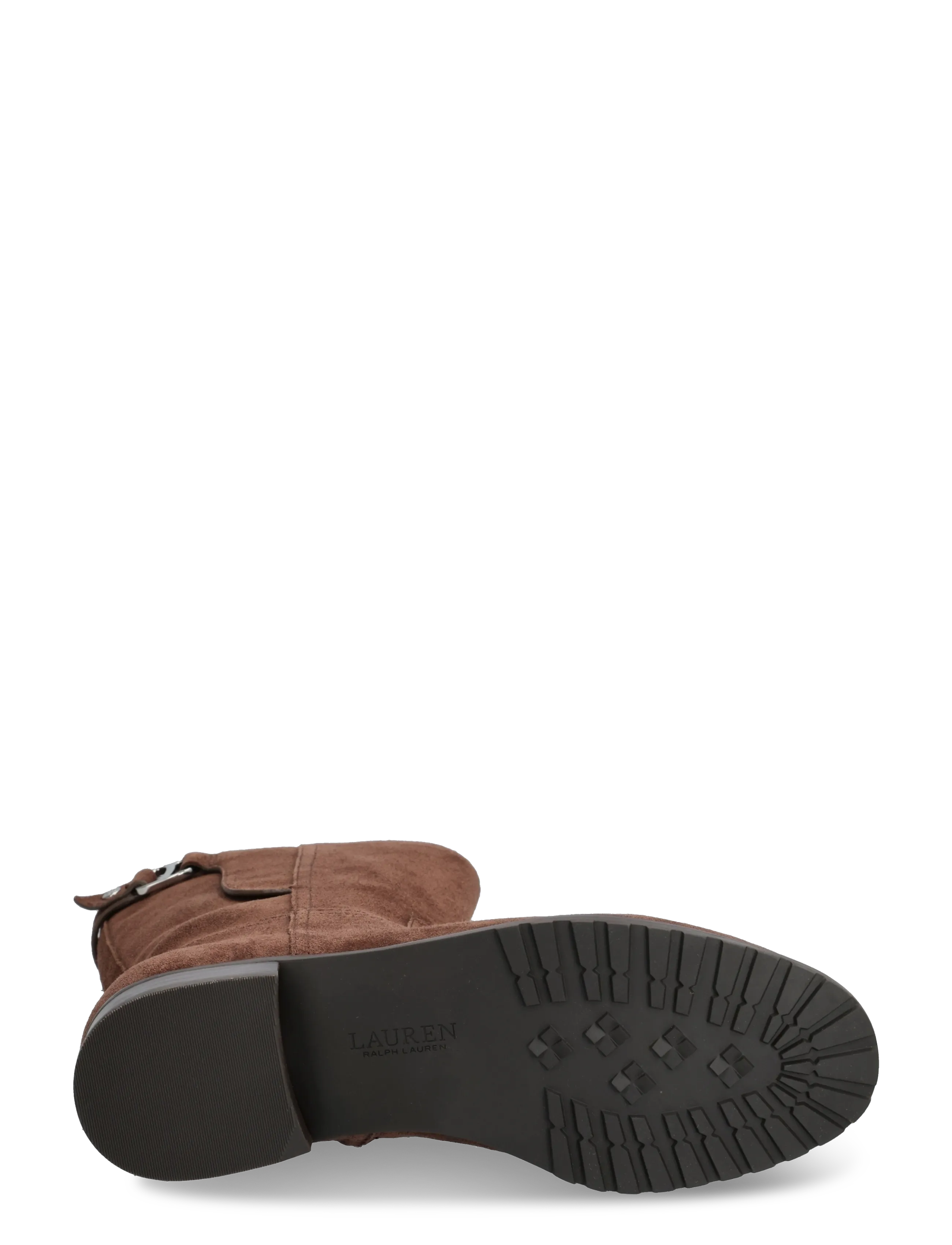 Lauren Ralph Lauren - Tasha Suede Boot - bottines plates - dark hickory - 4