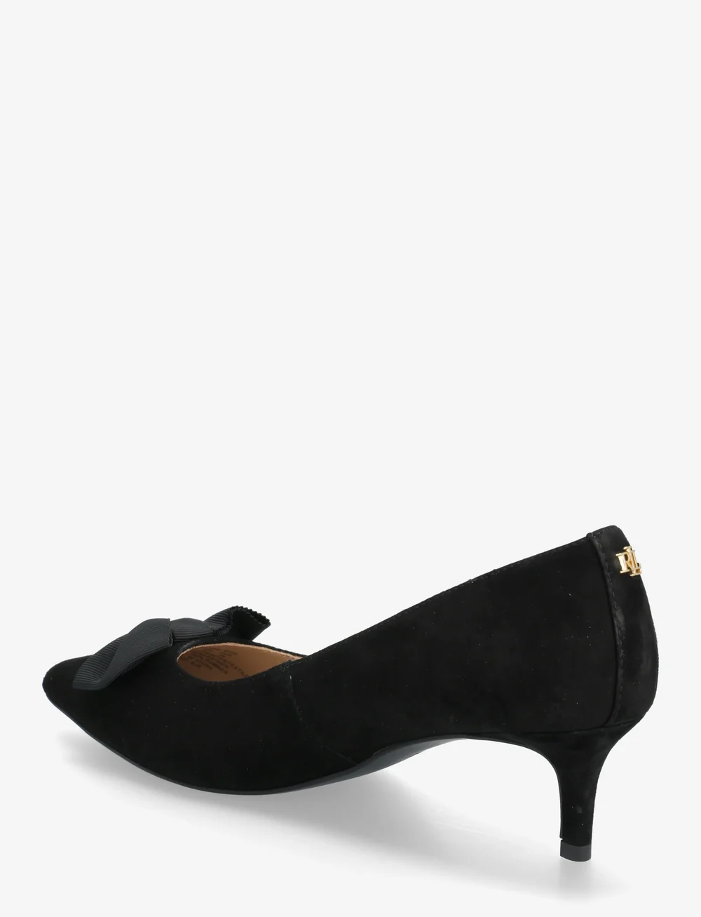 Lauren Ralph Lauren - Adrienne Bow-Trim Suede Pump - kontsaga kingad - black - 2