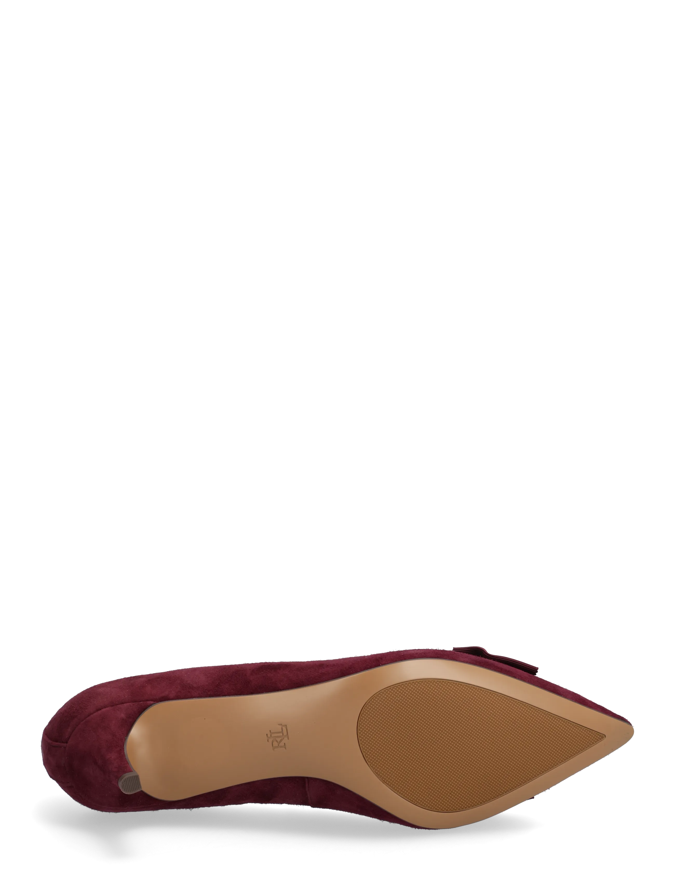 Adrienne Bow-Trim Suede Pump 5