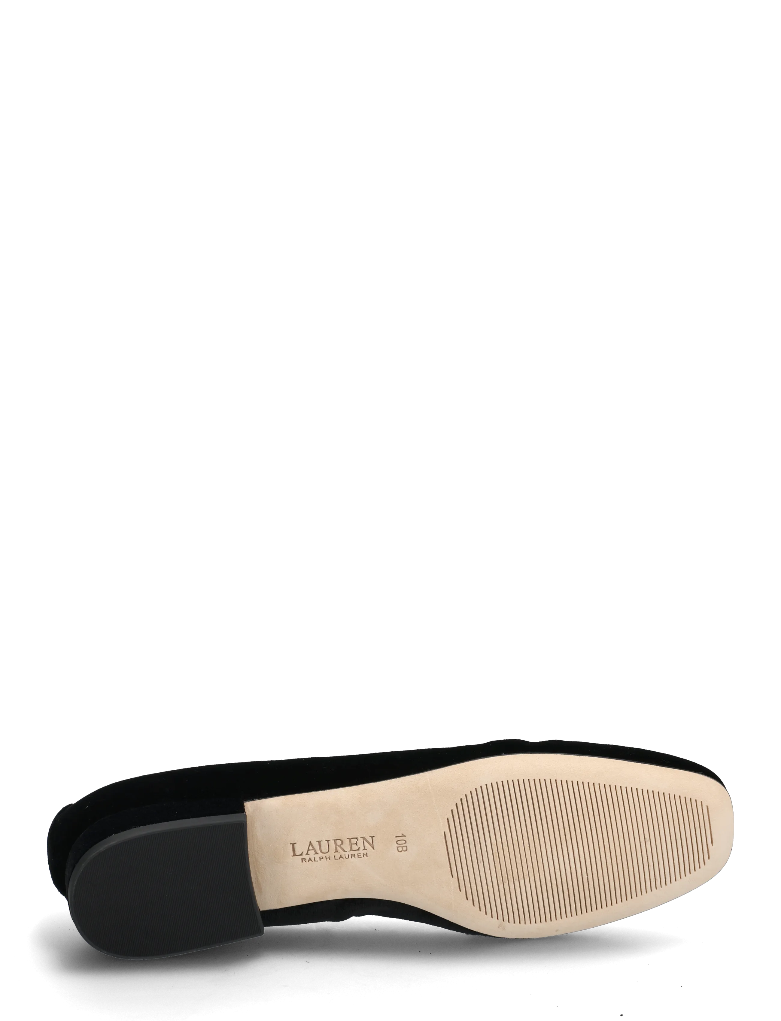 Lauren Ralph Lauren - Emellie Logo Velvet Ballet Flat - special occasions - black - 4