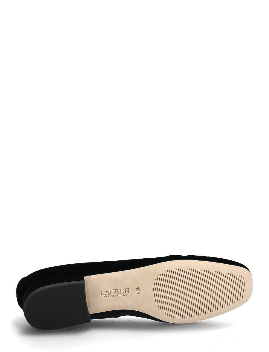 Lauren Ralph Lauren - Emellie Logo Velvet Ballet Flat - special occasions - black - 4