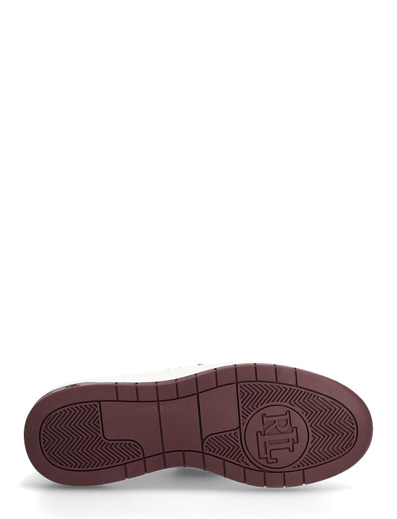 Lauren Ralph Lauren - Harlie Two-Tone Leather & Suede Sneaker - confirmation - snw wht/bianco/da - 4