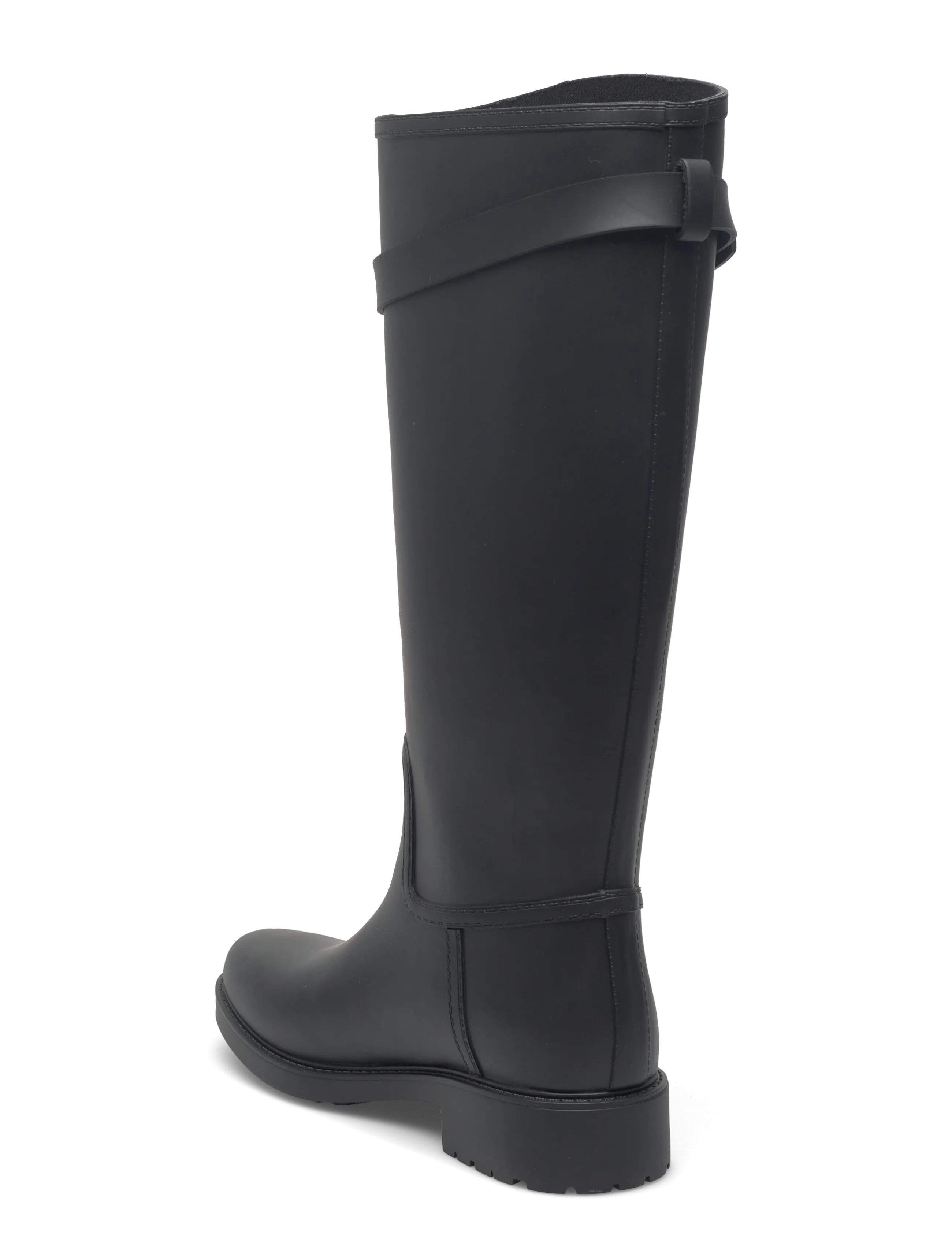 Lauren Ralph Lauren - Portiah Rubber Tall Rain Boot - alltags-style - black - 2