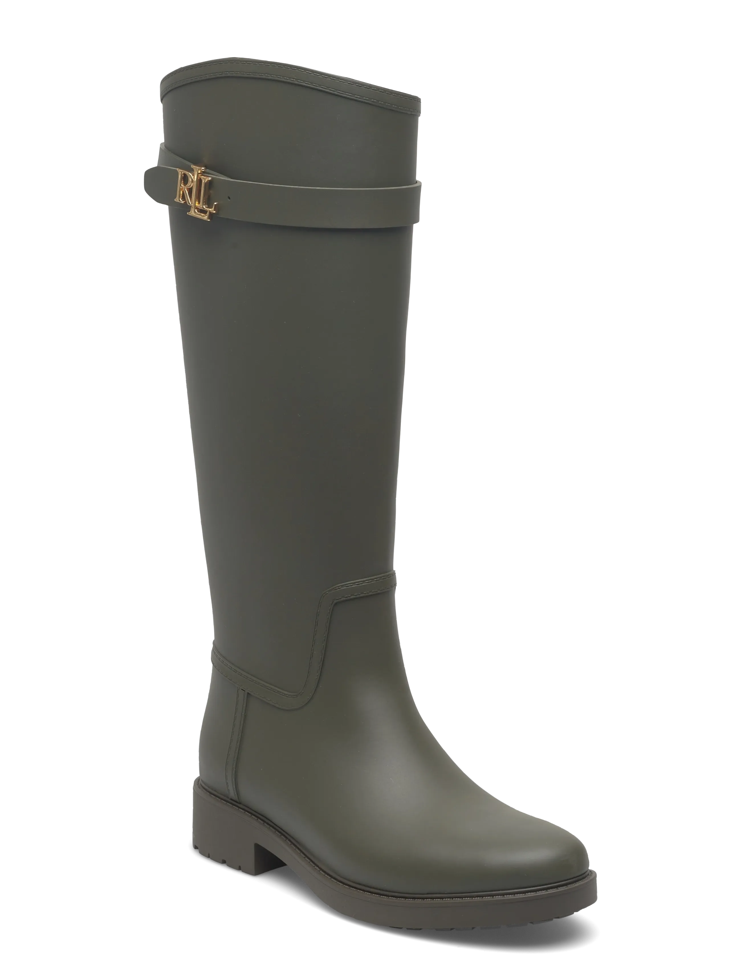 Lauren Ralph Matte Rubber-Portiah-Bo-Wbo, 41, Boots - Rain Boots, Frauen