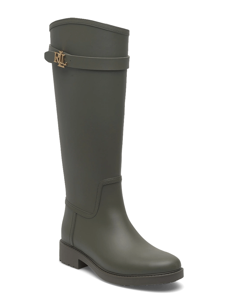 Lauren Ralph Lauren - Portiah Rubber Tall Rain Boot - stiefel - dark olive - 0