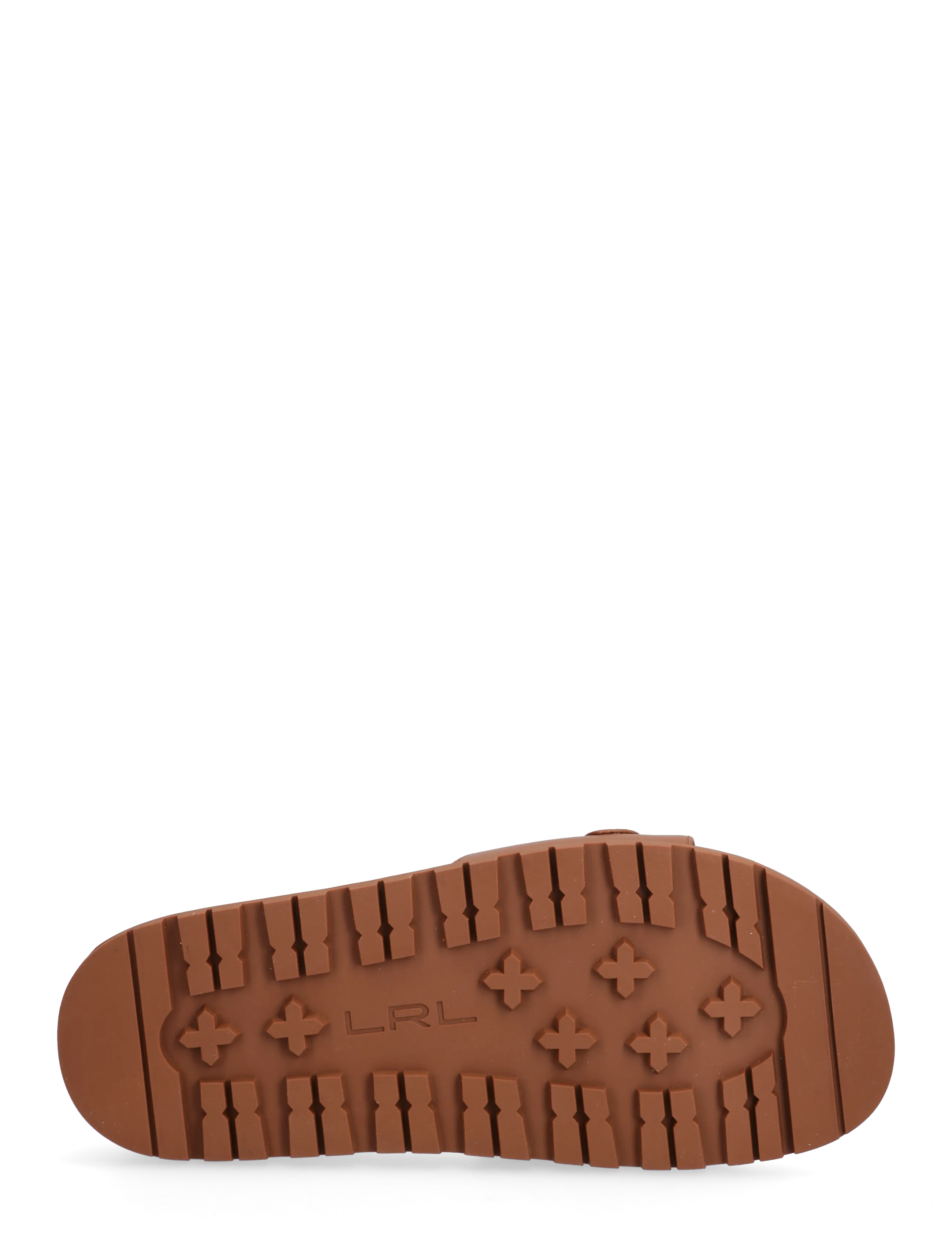Lauren Ralph Lauren - Tasha Leather Slide Sandal - flade sandaler - lauren tan - 4