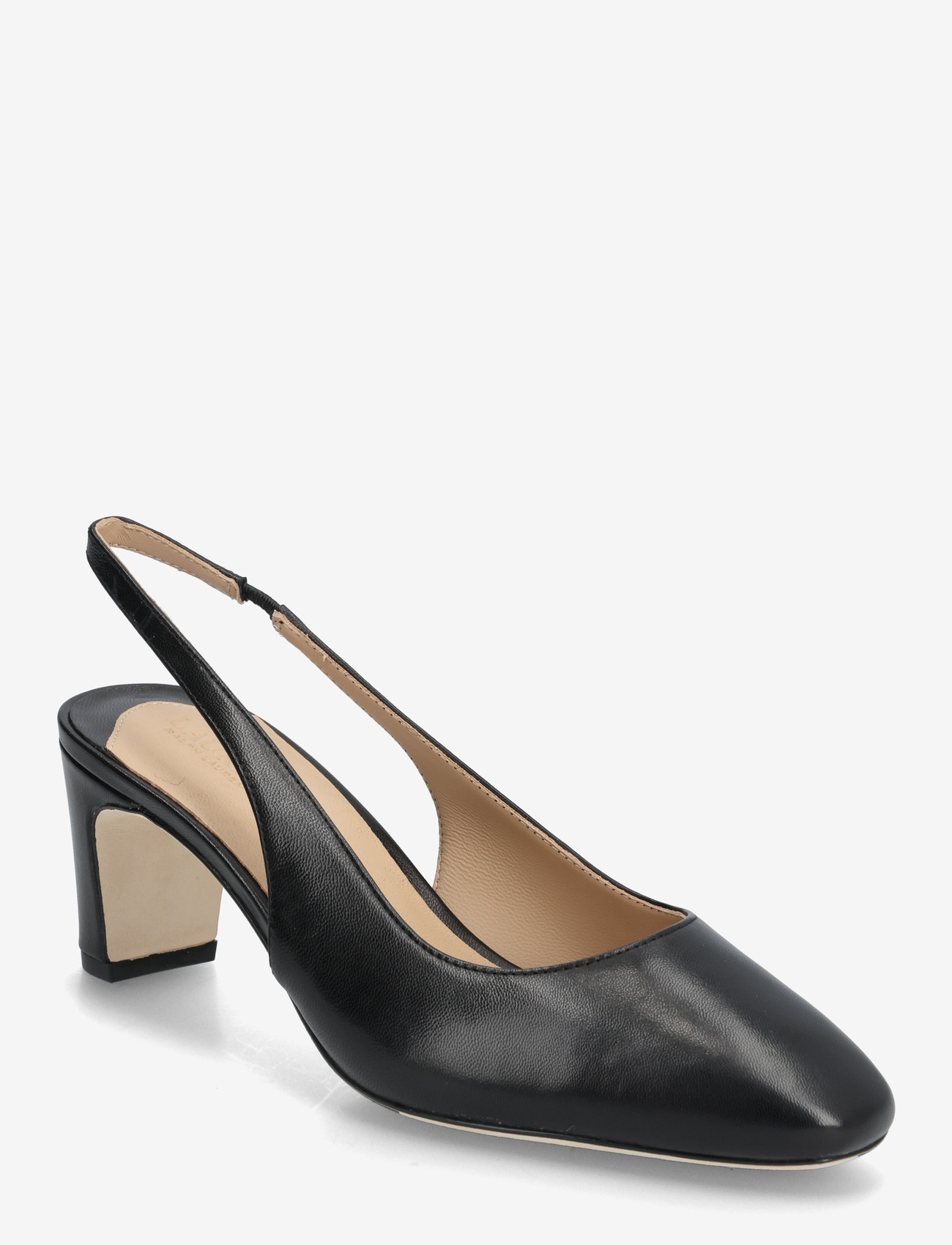 Lauren Ralph Lauren - Klaire Leather Slingback Pump - slingbacks mit absatz - black - 0