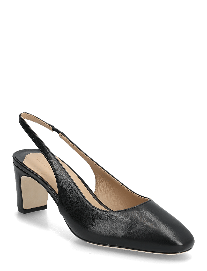 Lauren Ralph Lauren - Klaire Leather Slingback Pump - slingbacks mit absatz - black - 0