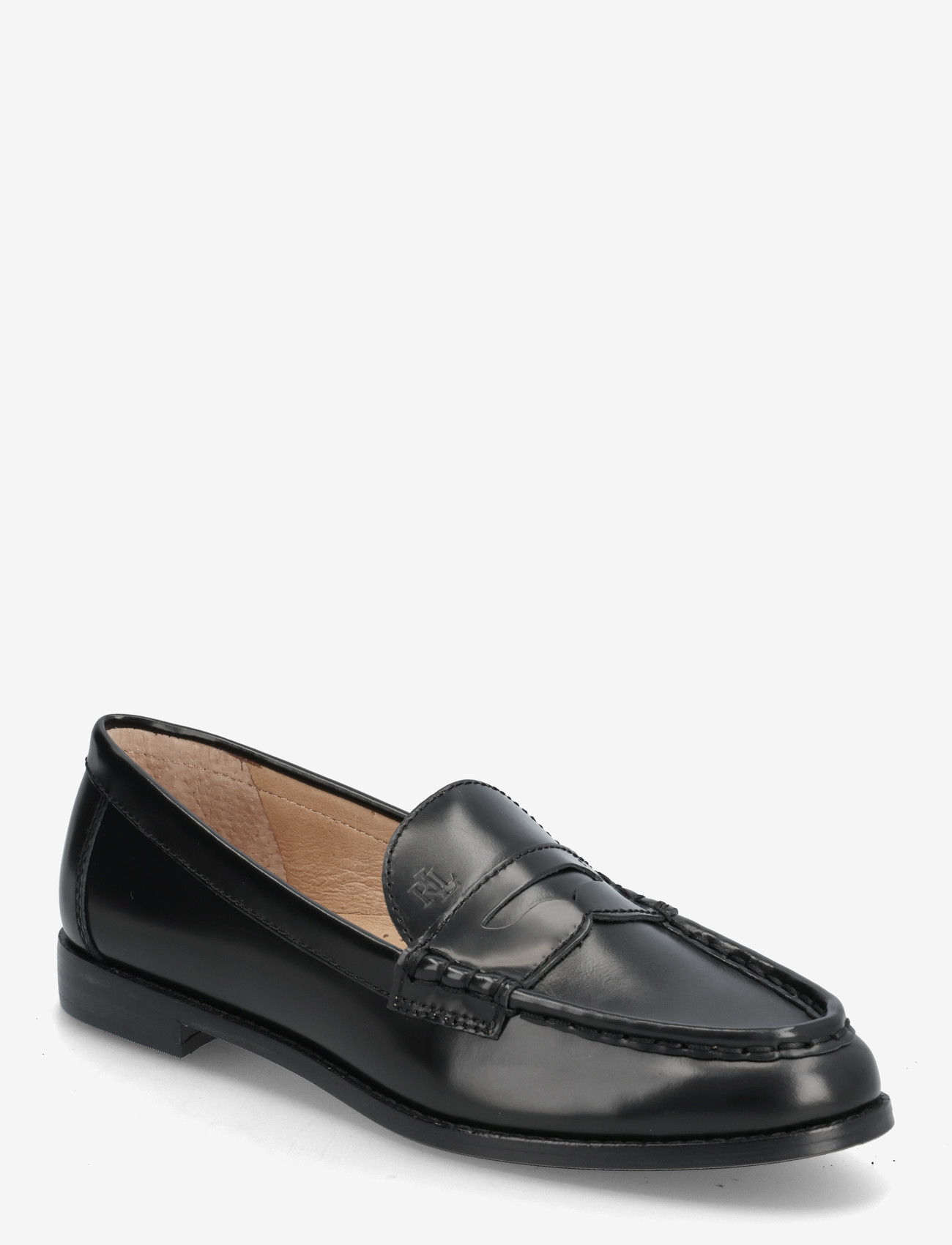 Lauren Ralph Lauren - Wynnie Leather Loafer - særlige begivenheder - black - 0