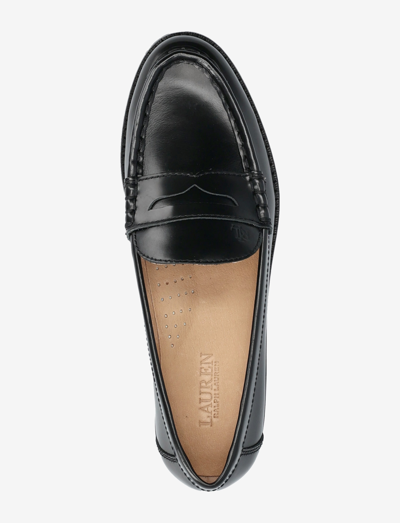 Lauren Ralph Lauren - Wynnie Leather Loafer - særlige begivenheder - black - 3