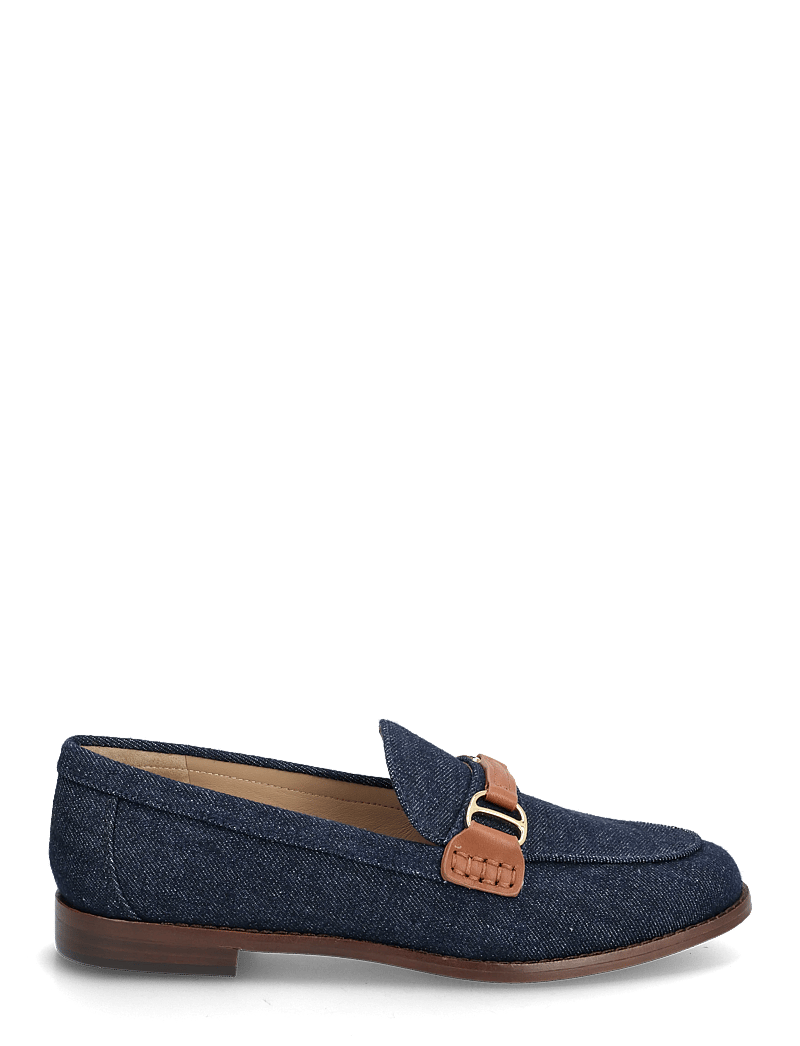Lauren Ralph Lauren - Tasha Leather-Trim Denim Loafer - besondere anlässe - vayra wash/lauren - 1