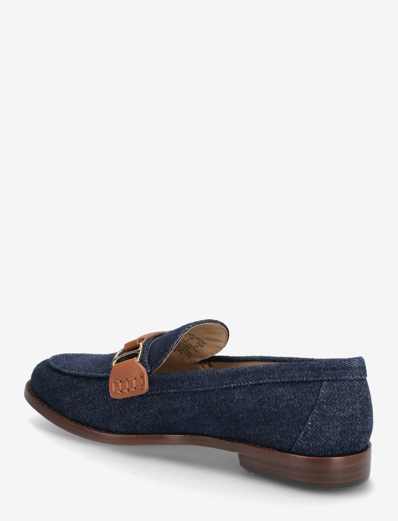 Lauren Ralph Lauren - Tasha Leather-Trim Denim Loafer - besondere anlässe - vayra wash/lauren - 2