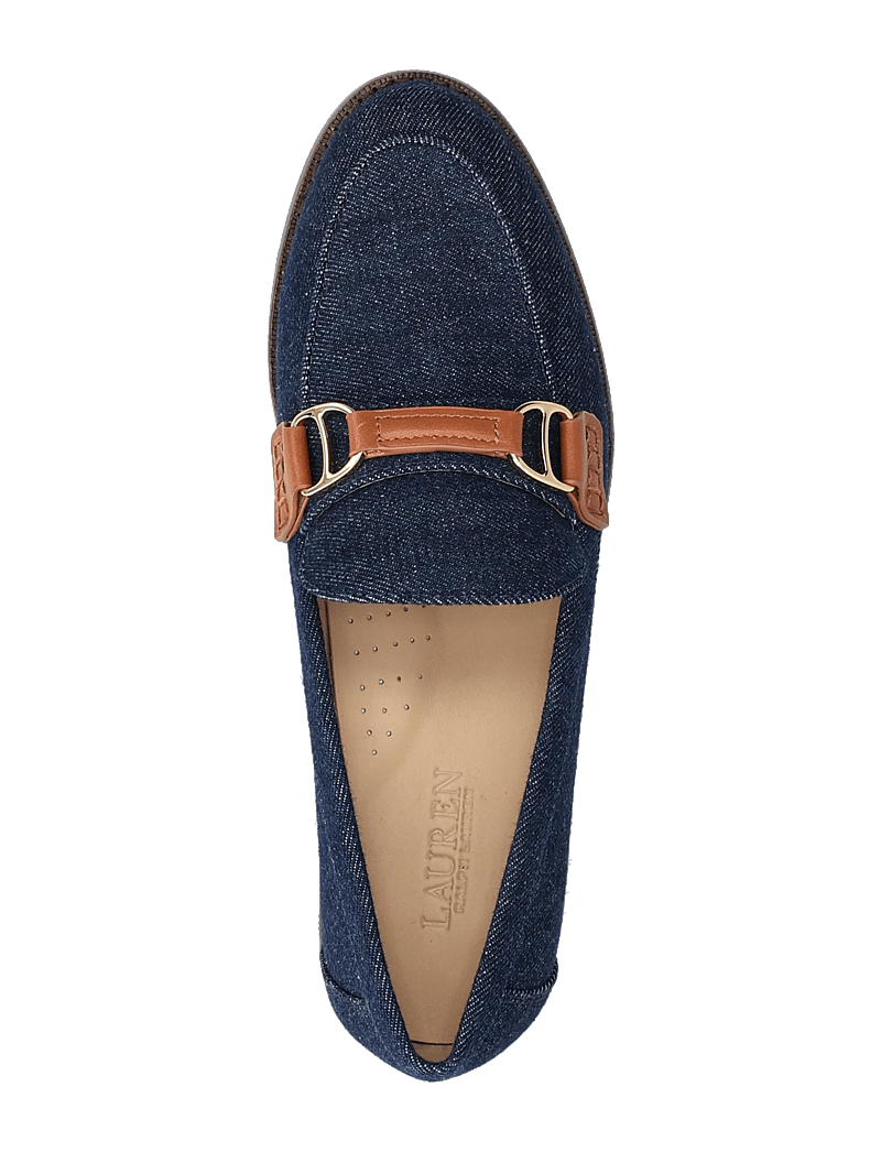 Lauren Ralph Lauren - Tasha Leather-Trim Denim Loafer - besondere anlässe - vayra wash/lauren - 3
