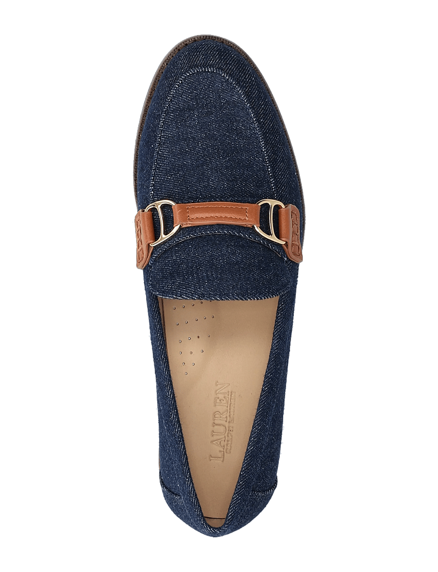 Lauren Ralph Lauren - DENIM/SMOOTH CALF-TASHA LOAFER-FL-L - fashion trends - vayra wash/lauren - 3