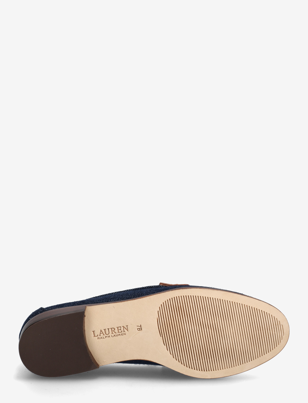 Lauren Ralph Lauren - Tasha Leather-Trim Denim Loafer - besondere anlässe - vayra wash/lauren - 4