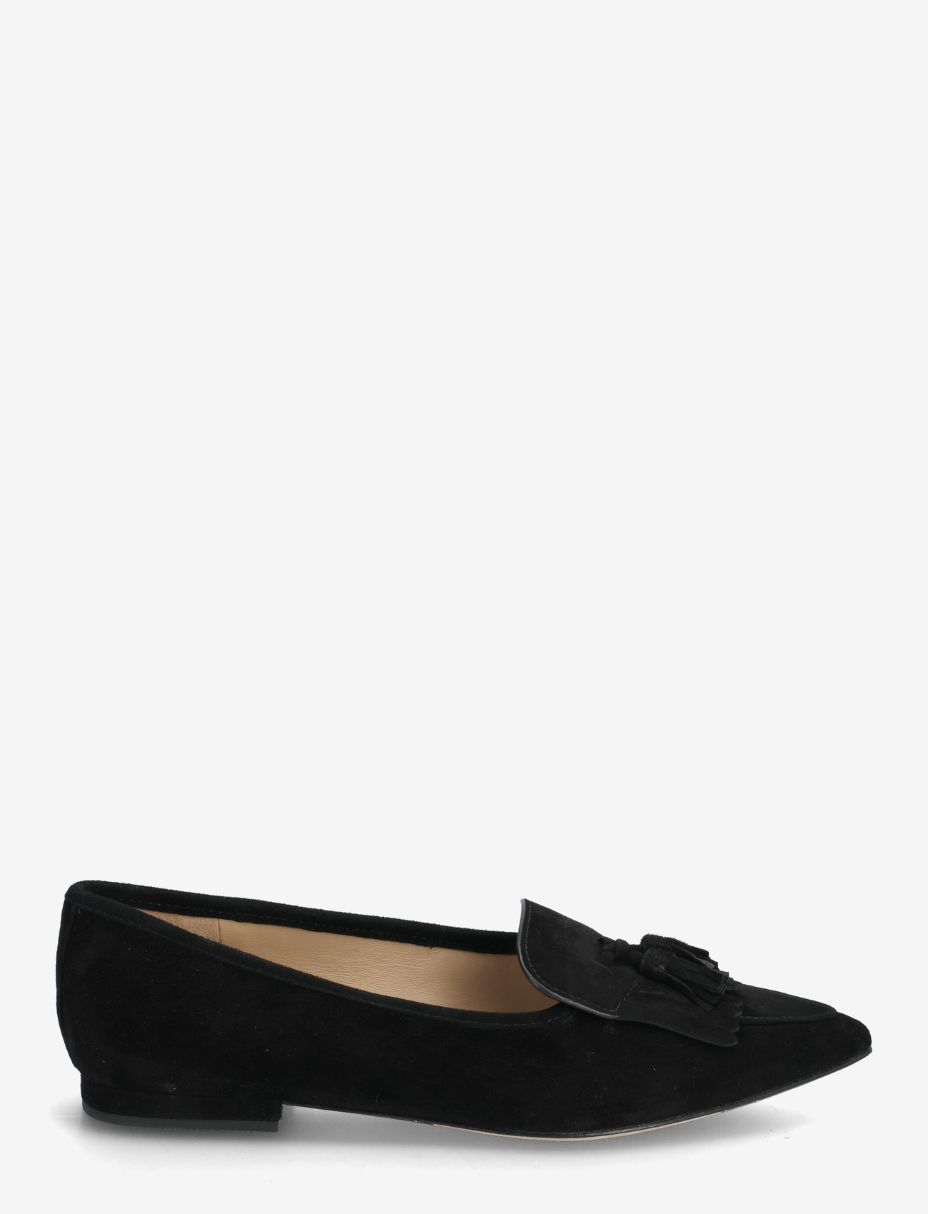 Lauren Ralph Lauren - Londyn Sheep-Suede Kiltie Ballet Flat - erityistilaisuudet - black - 1