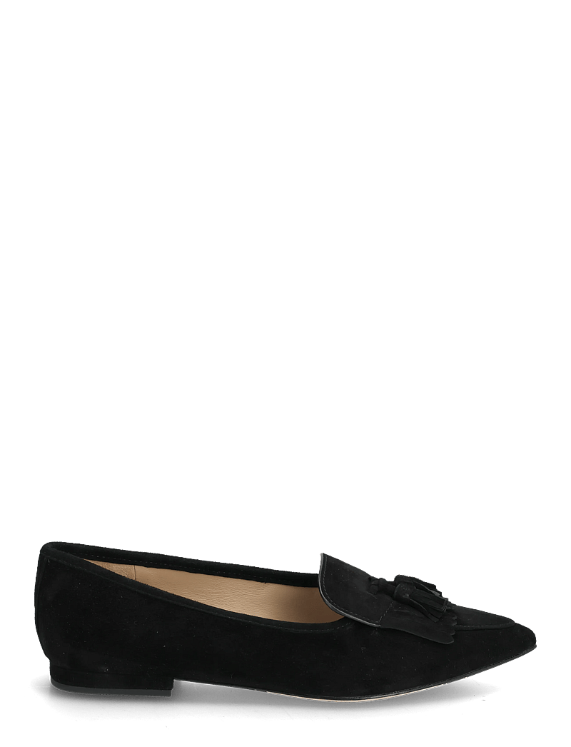 Lauren Ralph Lauren - Londyn Sheep-Suede Kiltie Ballet Flat - speciella tillfällen - black - 1