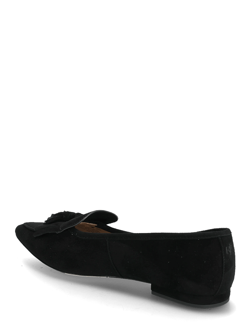 Lauren Ralph Lauren - Londyn Sheep-Suede Kiltie Ballet Flat - speciella tillfällen - black - 2