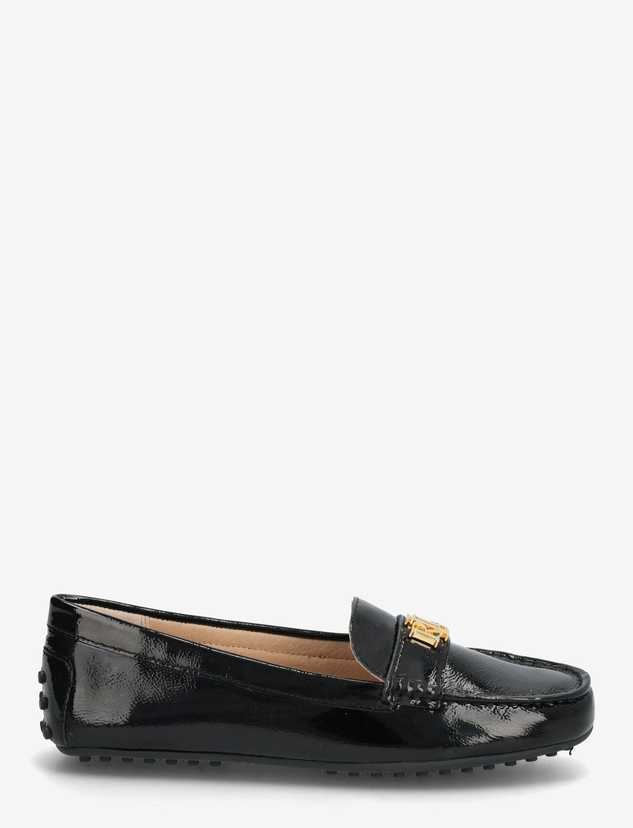 Lauren Ralph Lauren - Barnsbury Crinkle Patent Leather Driver - særlige begivenheder - black - 1
