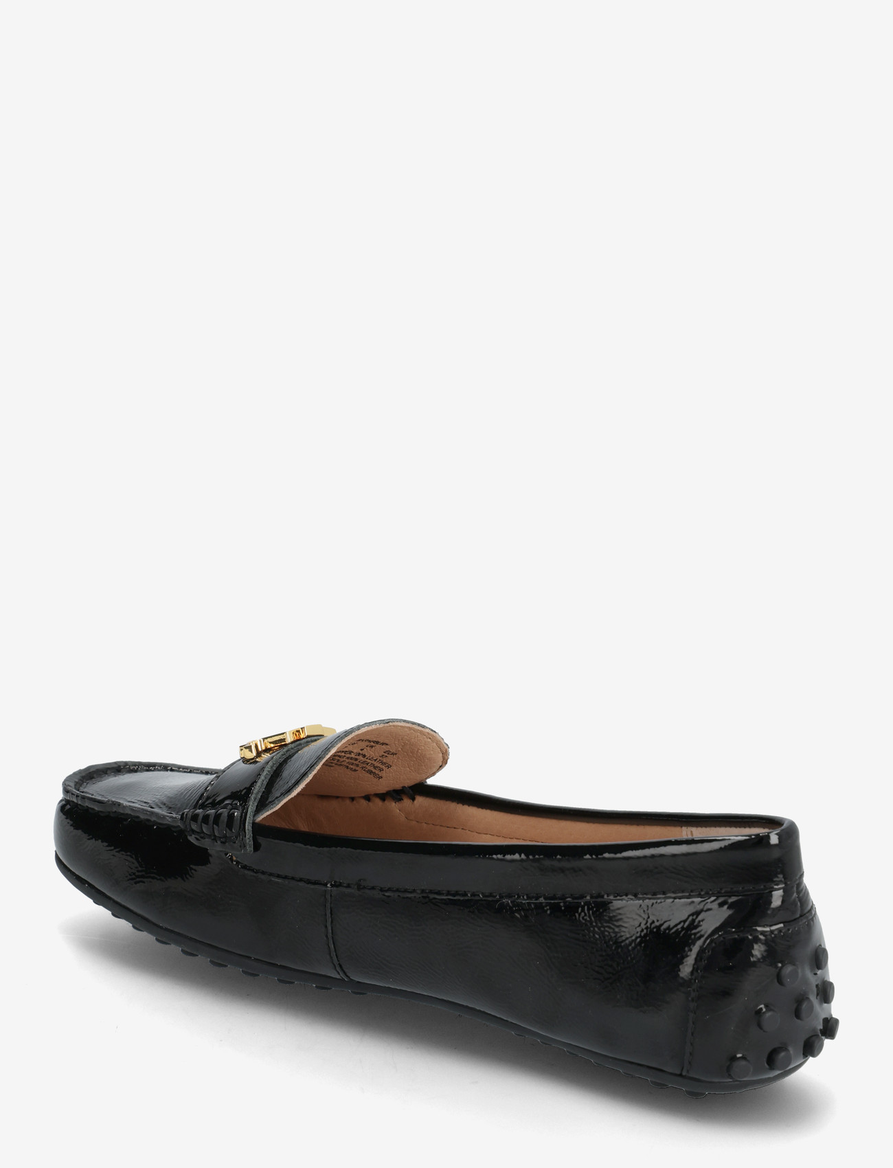 Lauren Ralph Lauren - Barnsbury Crinkle Patent Leather Driver - særlige begivenheder - black - 2