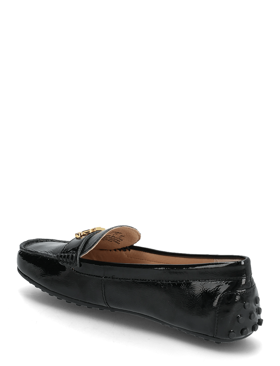 Lauren Ralph Lauren - Barnsbury Crinkle Patent Leather Driver - modetrends - black - 2