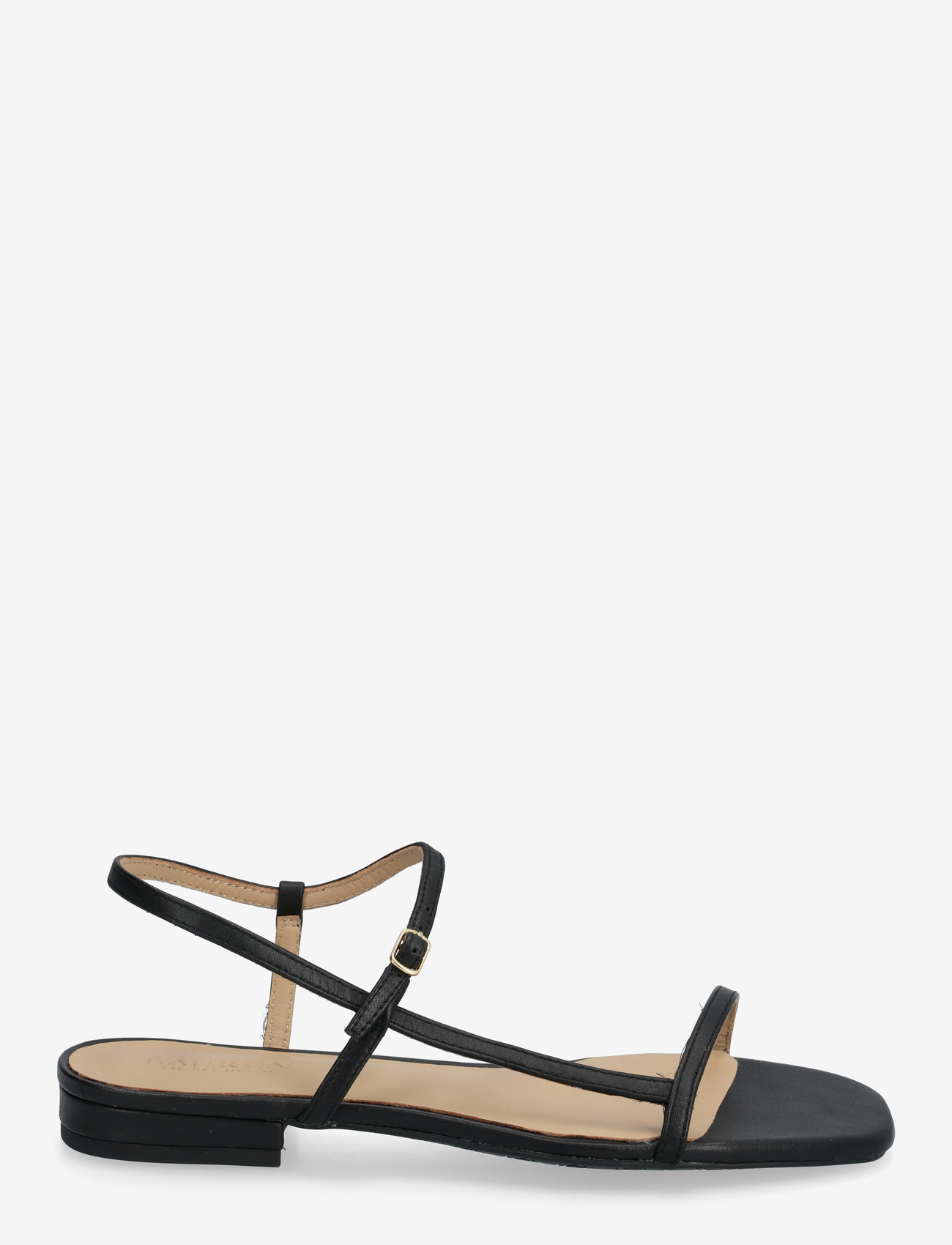 Lauren Ralph Lauren - Lainee Nappa Leather Sandal - flade sandaler - black - 1