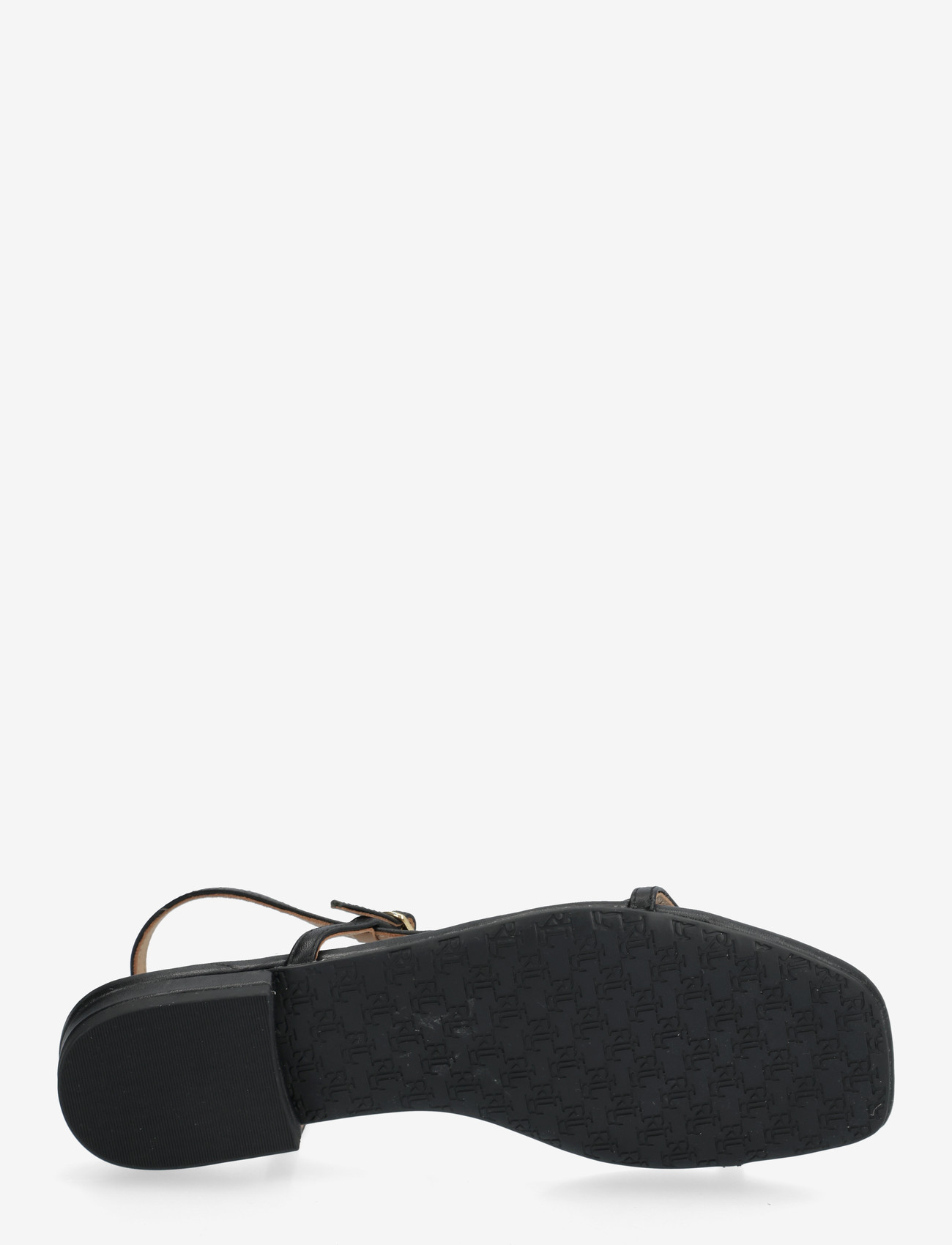 Lauren Ralph Lauren - Lainee Nappa Leather Sandal - flade sandaler - black - 4