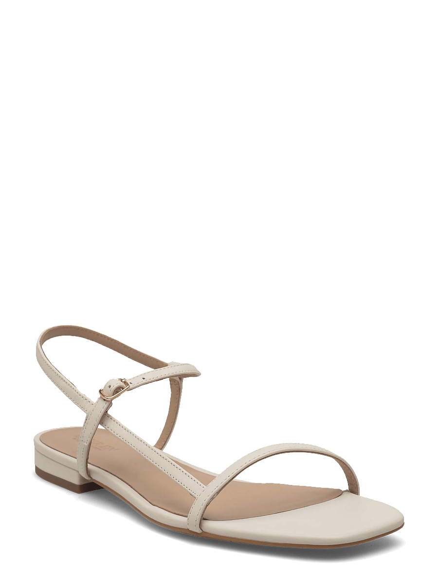 Lauren Ralph Lauren - Lainee Nappa Leather Sandal - madalad sandaalid - soft white - 0