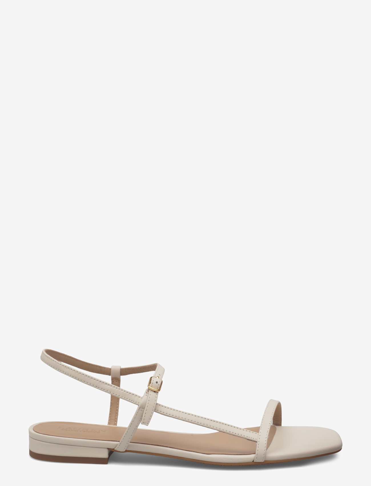 Lauren Ralph Lauren - Lainee Nappa Leather Sandal - flade sandaler - soft white - 1