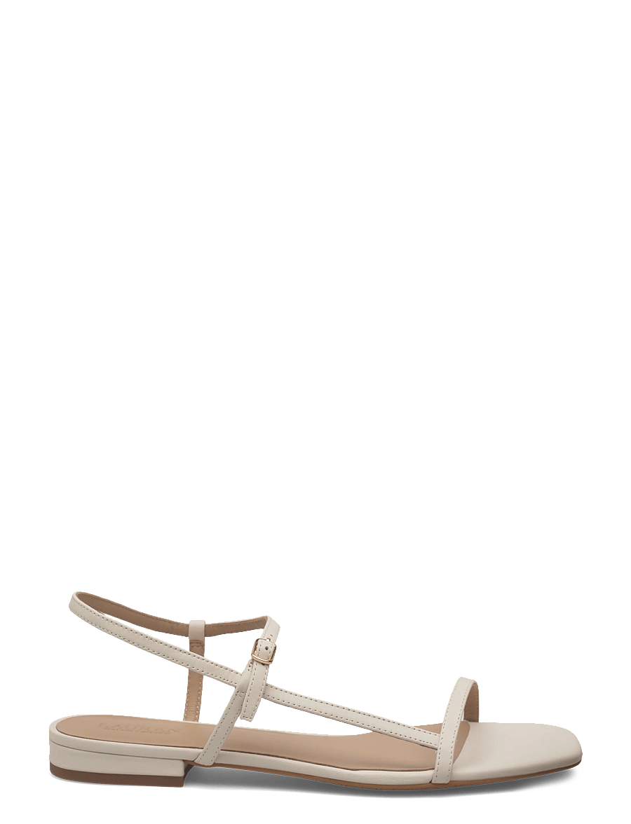 Lauren Ralph Lauren - Lainee Nappa Leather Sandal - madalad sandaalid - soft white - 1