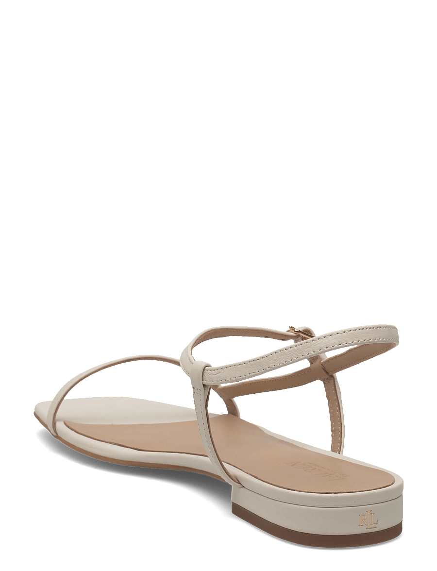 Lauren Ralph Lauren - Lainee Nappa Leather Sandal - madalad sandaalid - soft white - 2