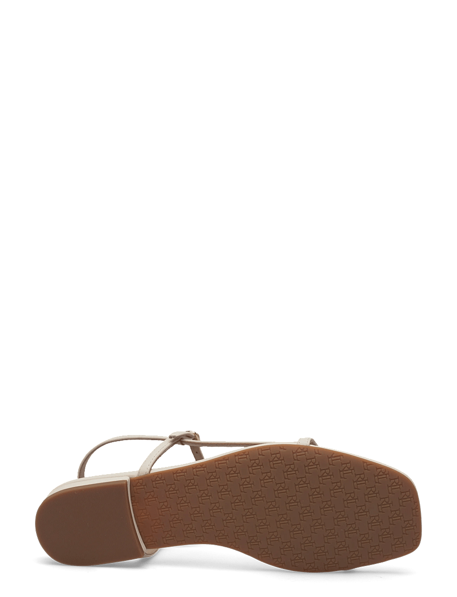 Lauren Ralph Lauren - Lainee Nappa Leather Sandal - madalad sandaalid - soft white - 4