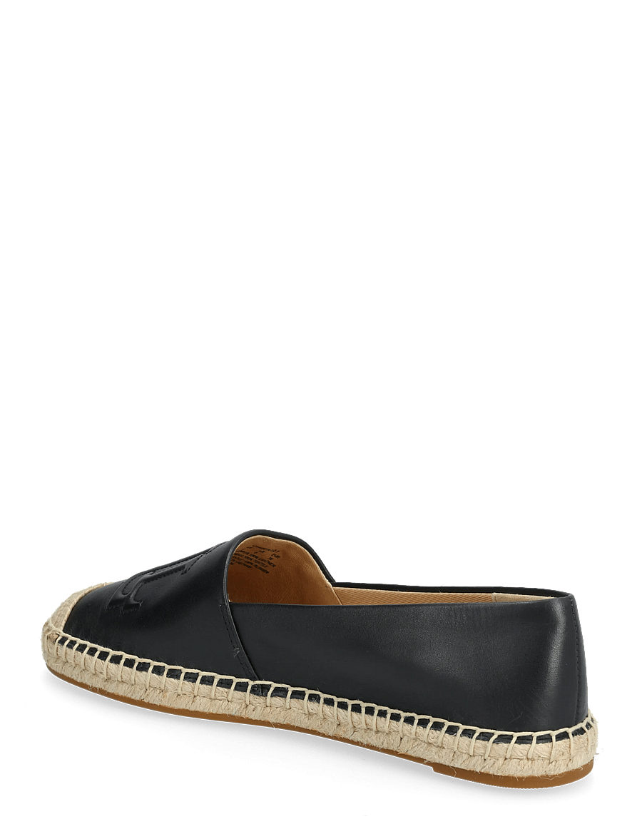 Lauren Ralph Lauren - Cameryn Nappa Leather Espadrille - espadrilles - black - 2