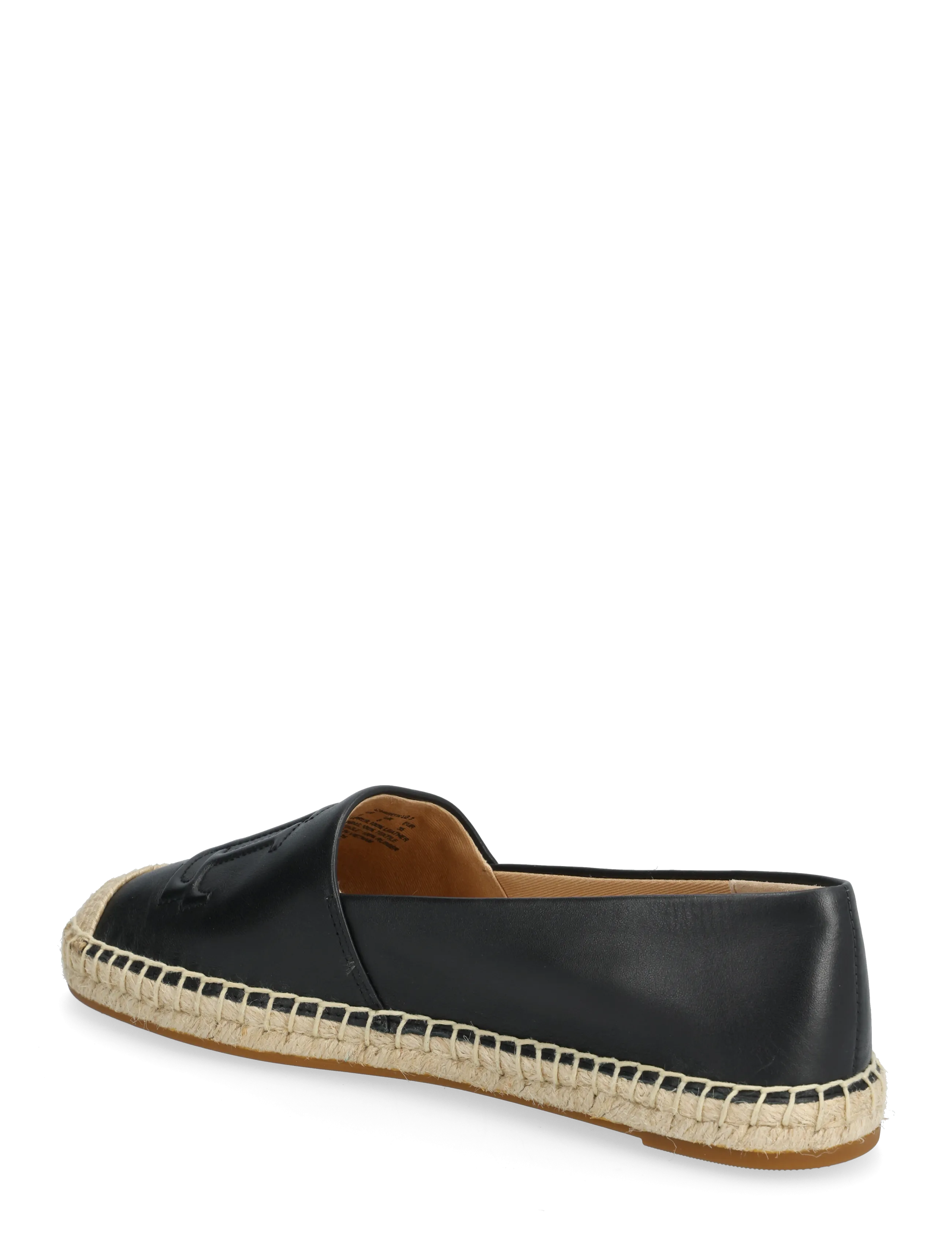 Lauren Ralph Lauren - Cameryn Nappa Leather Espadrille - espadrillos - black - 2