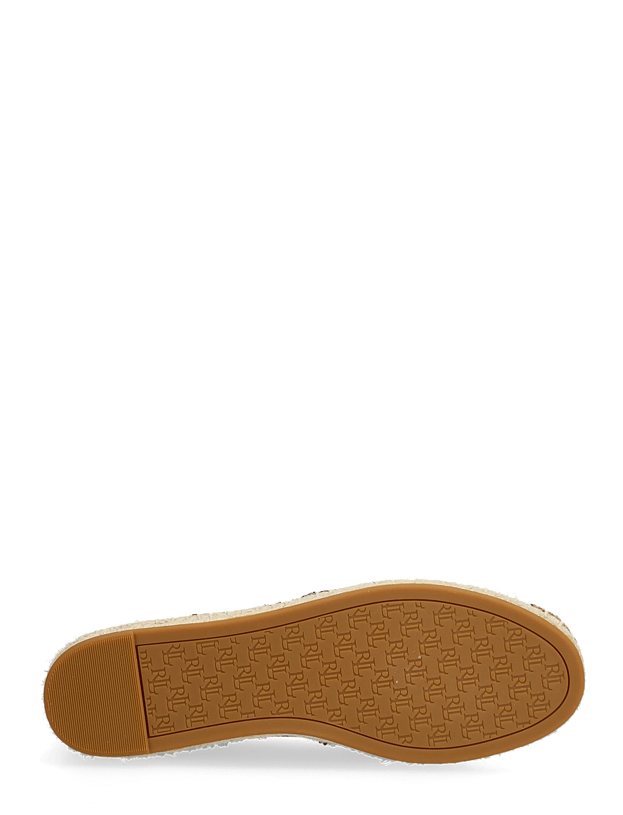 Lauren Ralph Lauren - Cameryn Nappa Leather Espadrille - espadrilles - black - 4