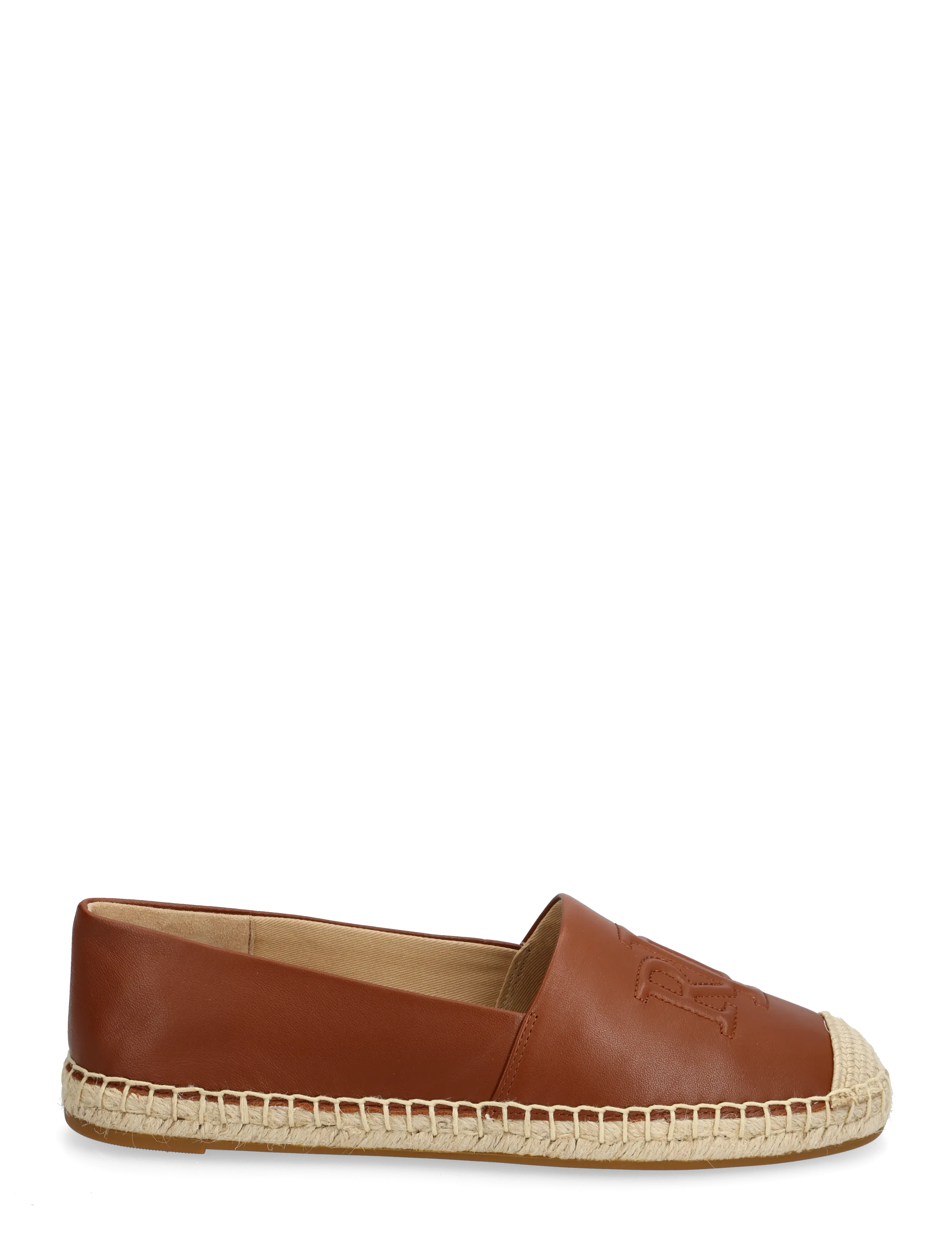 Lauren Ralph Lauren - Cameryn Nappa Leather Espadrille - espadrilles - lauren tan - 1