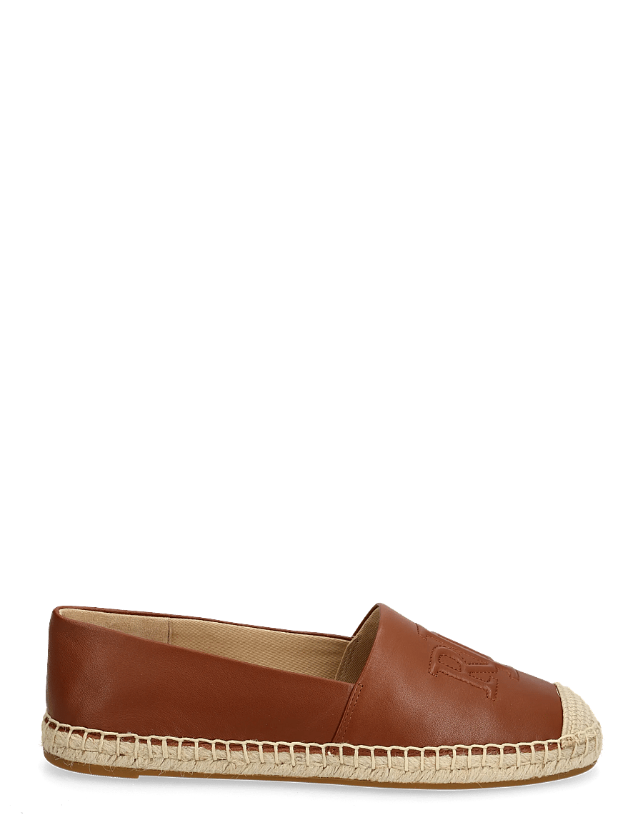 Lauren Ralph Lauren - Cameryn Nappa Leather Espadrille - espadrilles - lauren tan - 1
