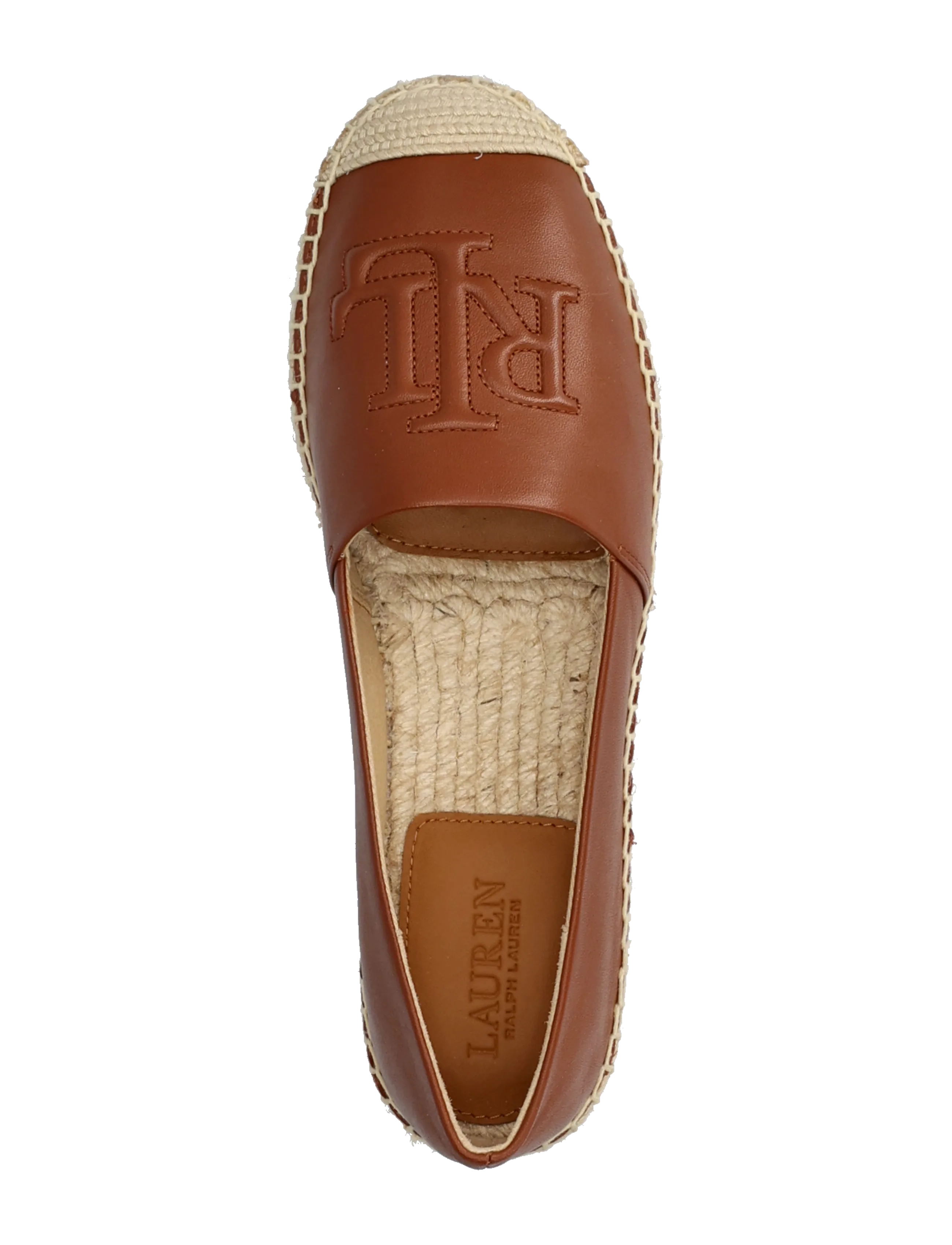 Lauren Ralph Lauren - Cameryn Nappa Leather Espadrille - espadrilles - lauren tan - 3