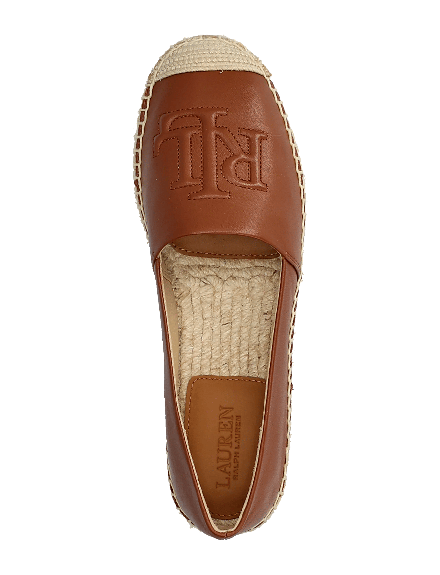 Lauren Ralph Lauren - Cameryn Nappa Leather Espadrille - espadrilles - lauren tan - 3