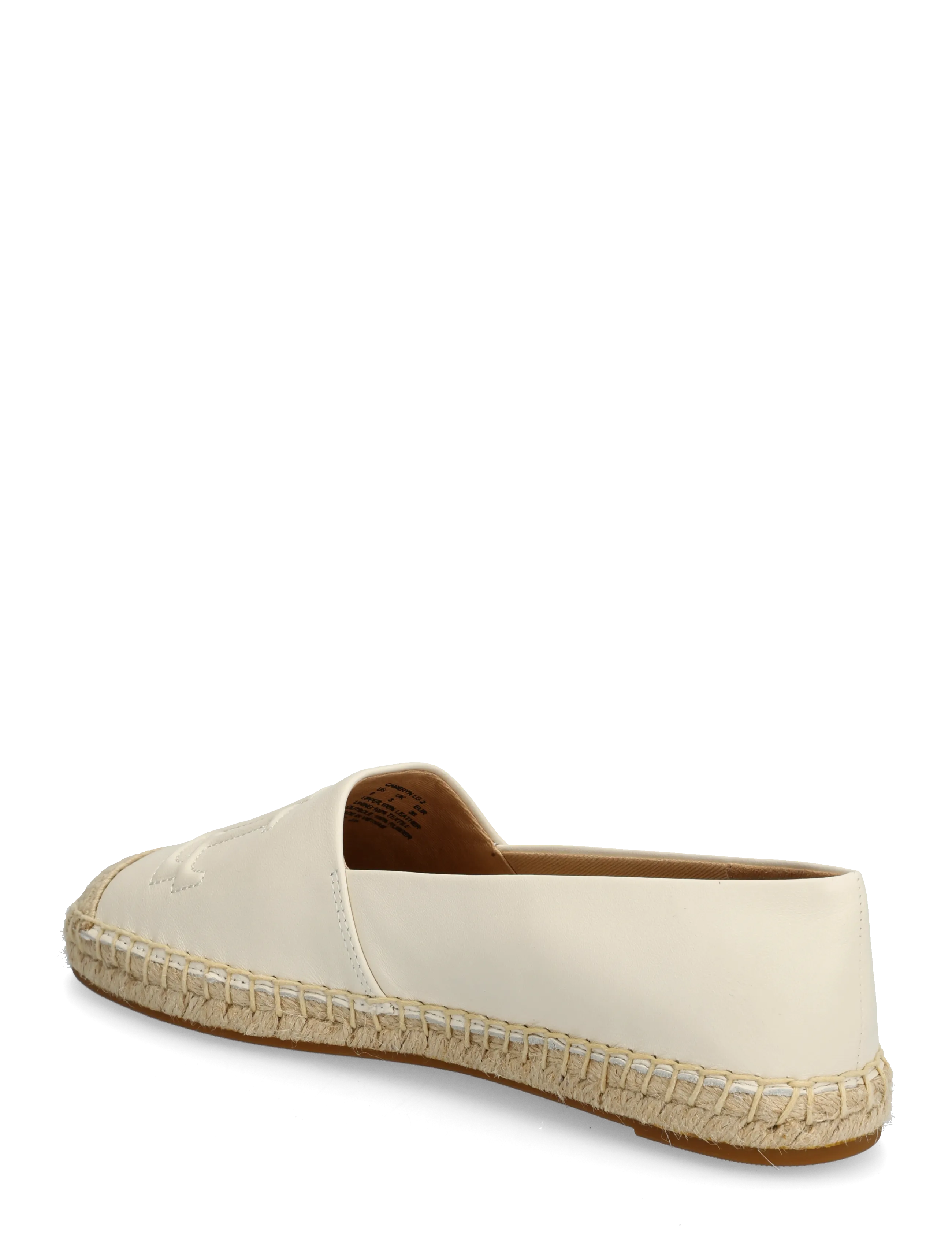 Lauren Ralph Lauren - Cameryn Nappa Leather Espadrille - espadrilles - soft white - 2