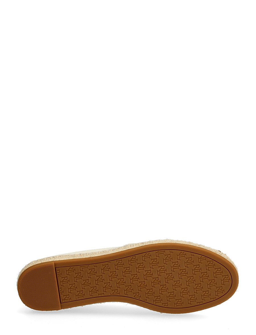 Lauren Ralph Lauren - Cameryn Nappa Leather Espadrille - espadrilles - soft white - 4