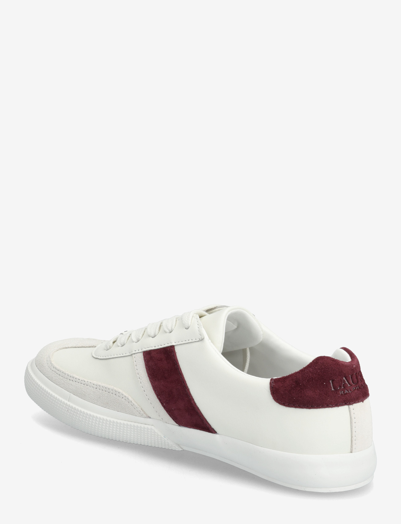 Lauren Ralph Lauren - Two-Tone Braylee Leather & Suede Sneaker - konfirmation - snw wht/bianco/dr - 2