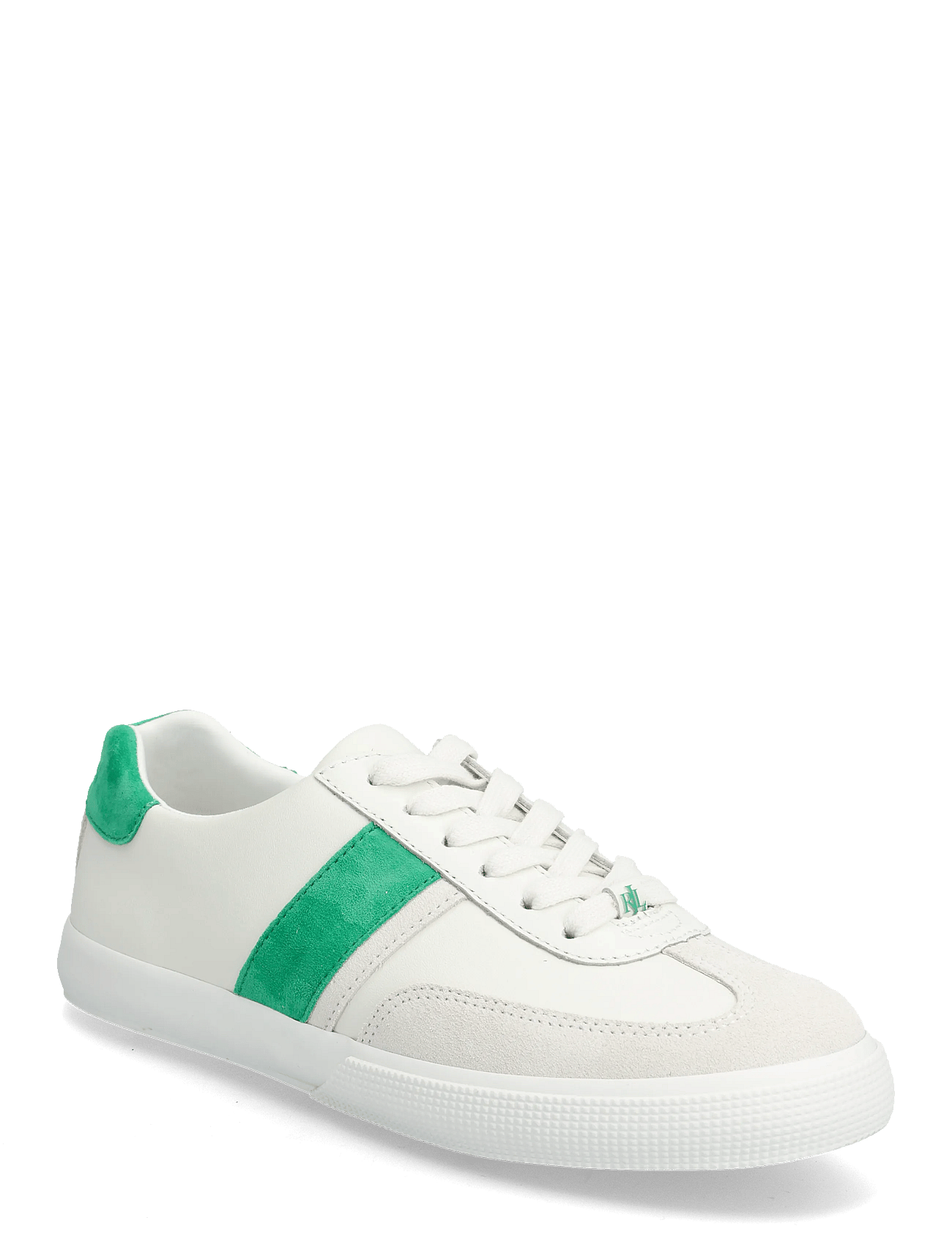 Lauren Ralph Lauren | Two-Tone Braylee Leather & Suede Sneaker | 41