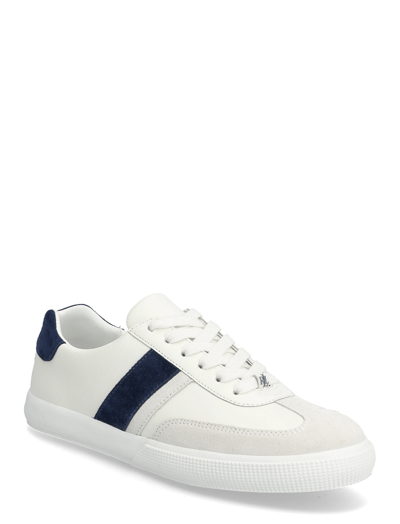 Lauren Ralph Lauren | Two-Tone Braylee Leather & Suede Sneaker | 41