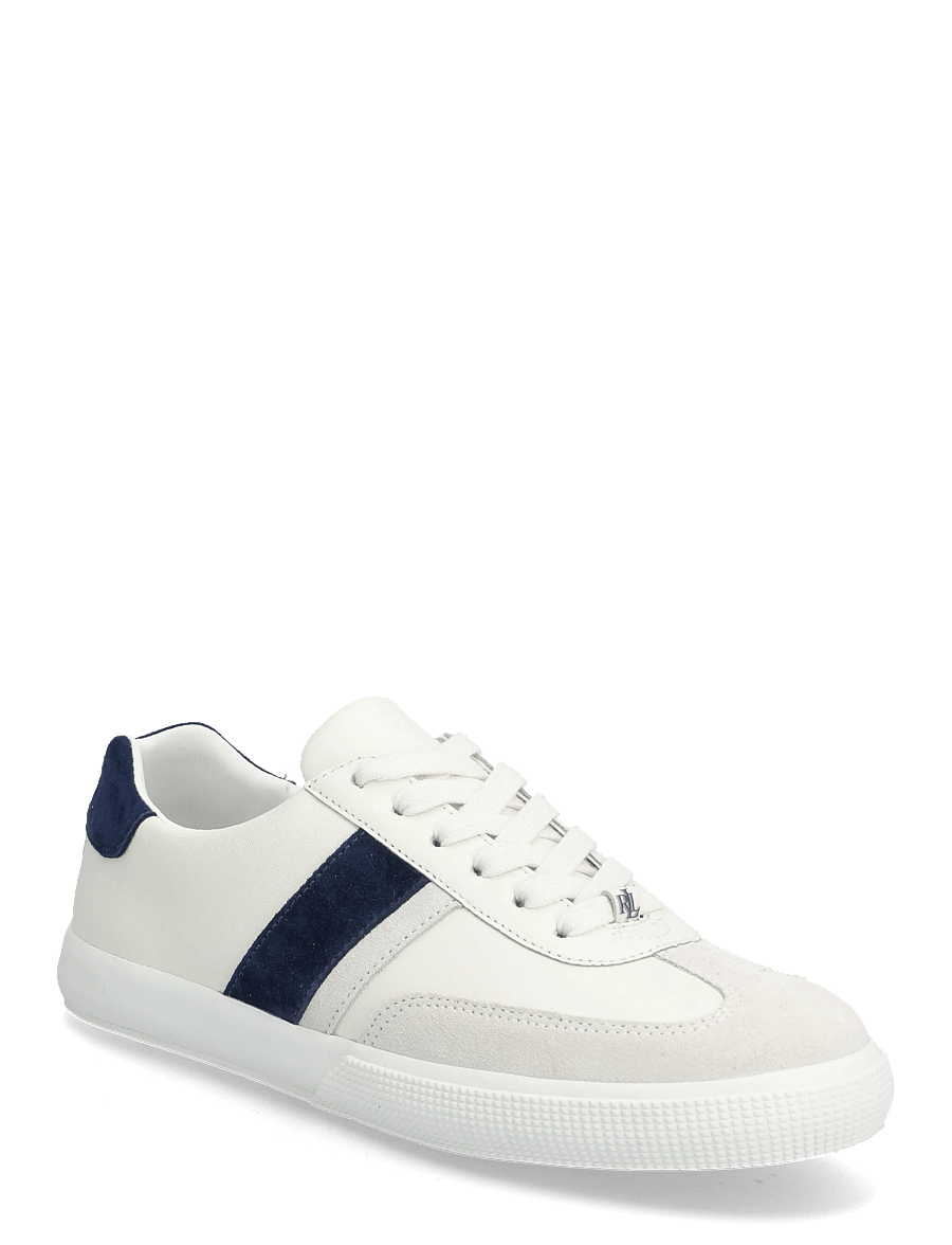 Lauren Ralph Lauren - Two-Tone Braylee Leather & Suede Sneaker - konfirmation - snw wht/bianco/rf - 0