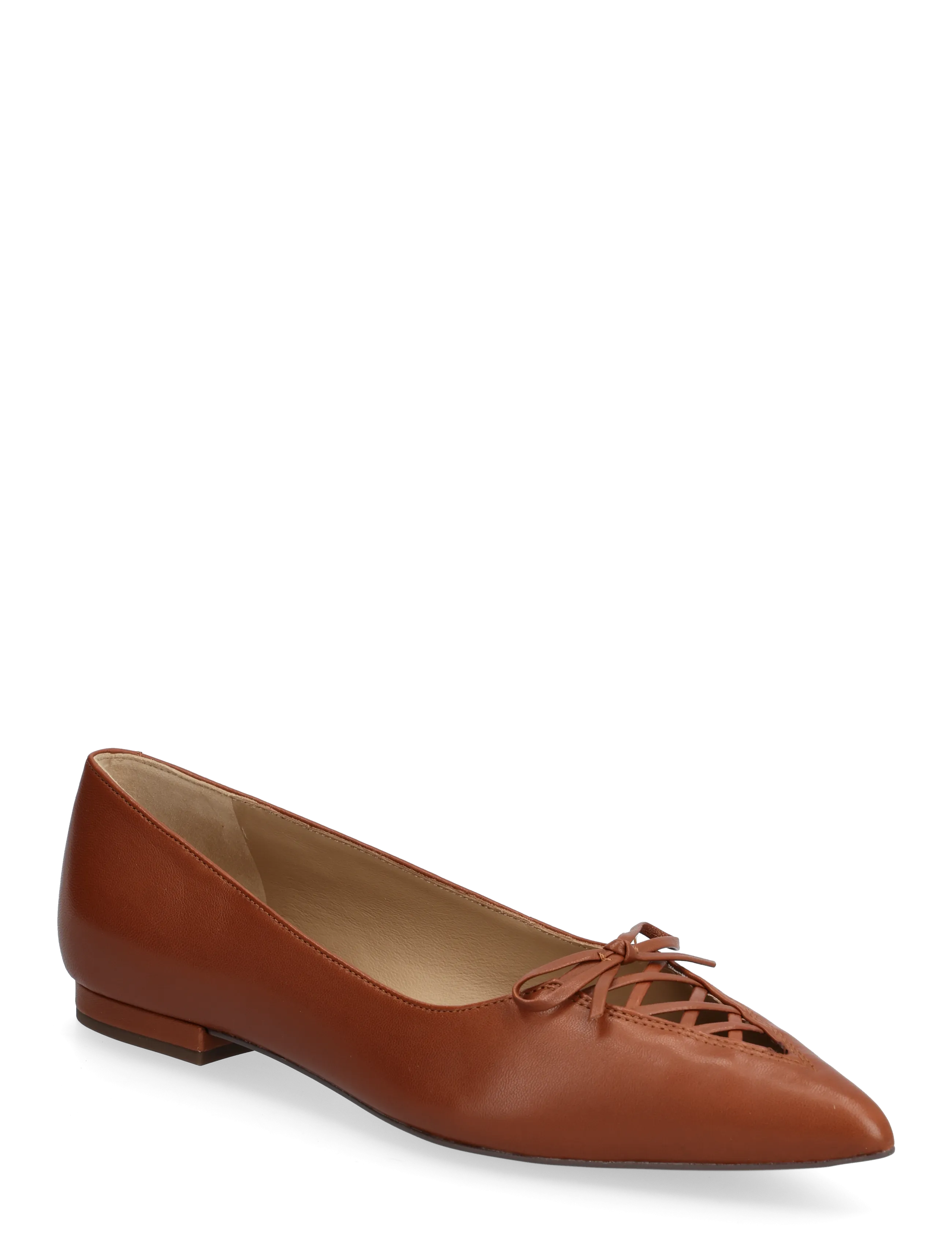 Lauren Ralph Lauren 802P06376001, 39, Brown, Sko > Ballerinaer, Dame
