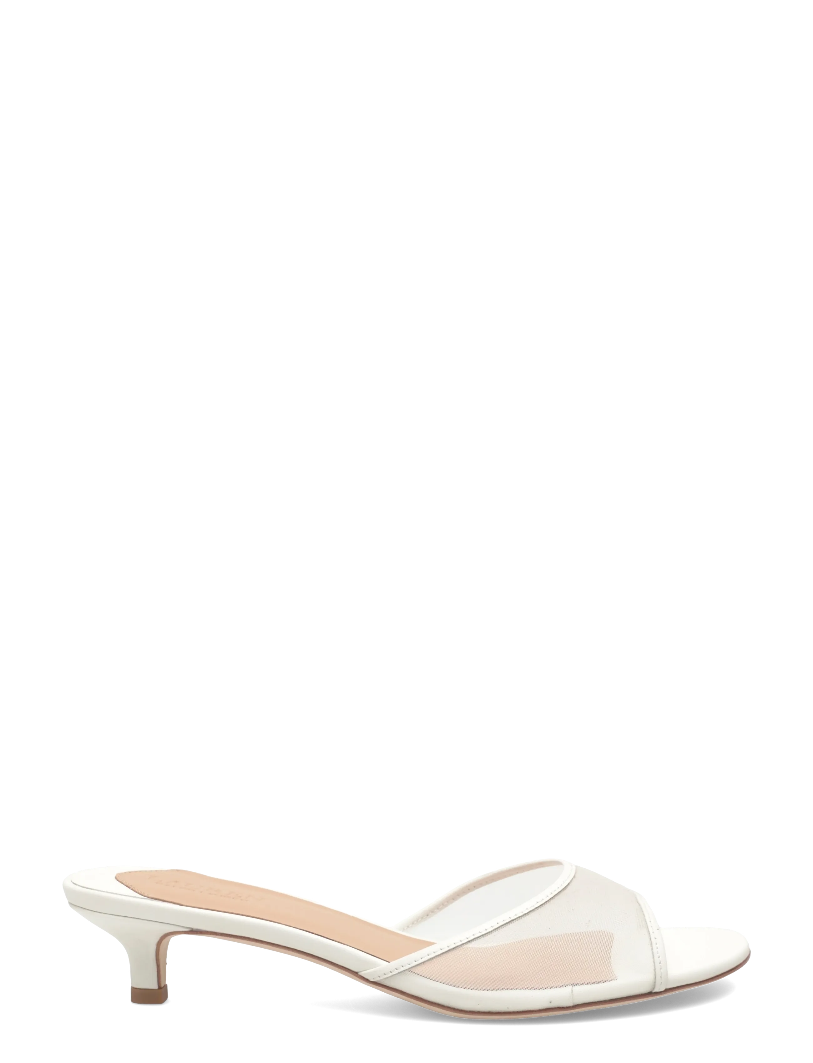 Lauren Ralph Lauren - TRNSPRT MSH/SFT NPP-FRNCSA MULE-SN- - snow white - 1